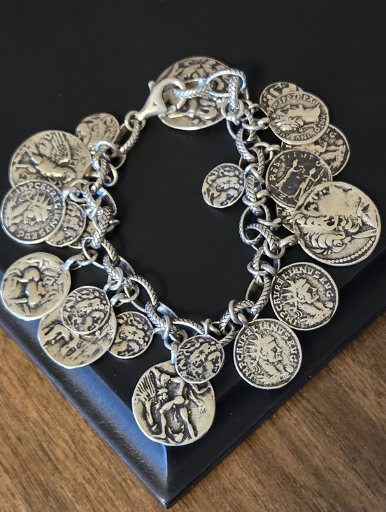 Silpada Jewelry - Silpada Sterling Silver Coin Bracelet